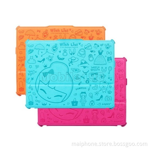 Hard Plastic Case Cover Holder for iPad - Blue